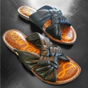 ❤️‍🔥GORGEOUS❤️‍🔥Sam Edelman - Garson Knotted Leather Sandal